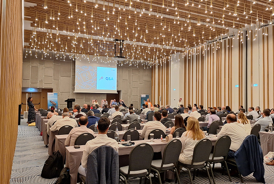 (c)TotalEnergies Technical Superintendents and ship managers attending a Lubmarine Technical Conference in Athens