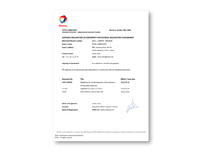 Certificate of Compliance