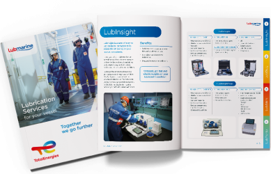 Lubrication Services Brochure and Front Cover