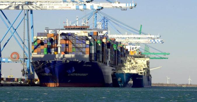 (c)TotalEnergies Container Vessels at berth
