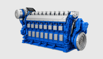 4-stroke marine gas engine - dual fuel