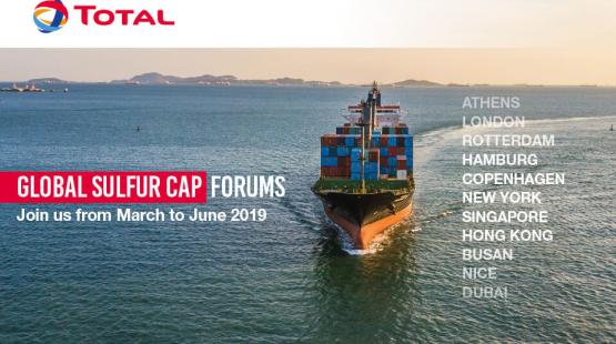 Global Sulfur Cap 2020 forums - Total confirms 11-strong list of locations