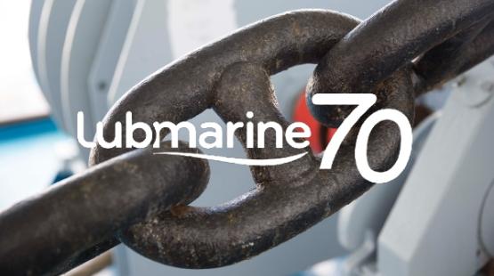 Mooring chain close up