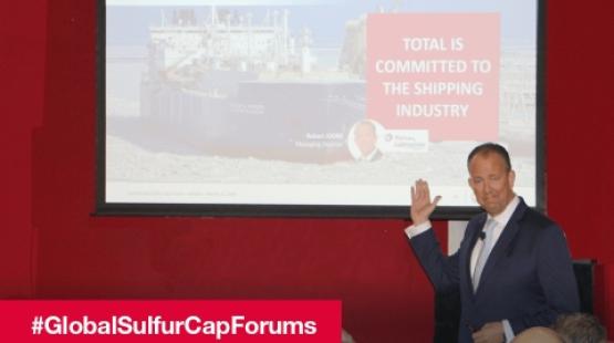 Global Sulfur Cap Forum in London - Robert Joore, General Manager of Total Lubmarine