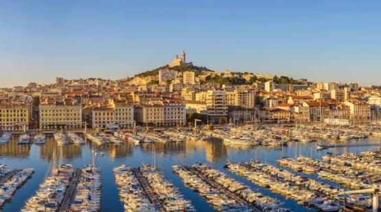 https://lubmarine.totalenergies.com/sites/default/files/event-images/EUROMARITIME%202022.jpg A panoramic view of the port in Marseille, France